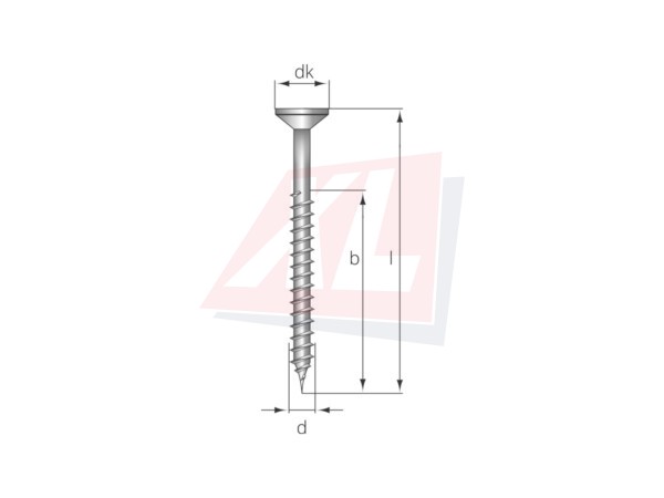 Heradesign schroef afmeting