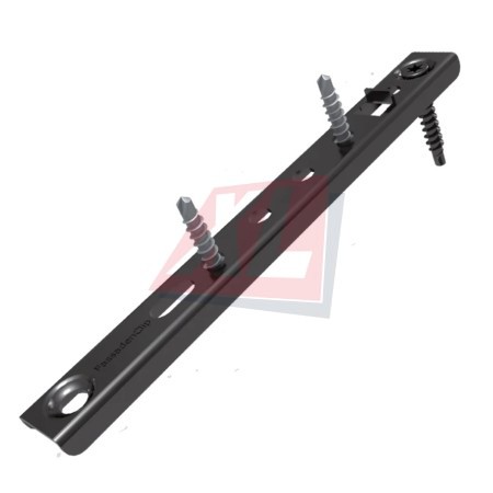 FassadenClip® FCS voor onzichtbare montage van houten gevelbekleding, geschikt voor rhombus- en rechthoekige gevelprofielen met ventilatieafstand tot de onderconstructie.