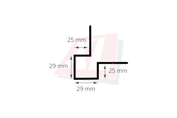 Symmetrical outer corner profile - Image 2